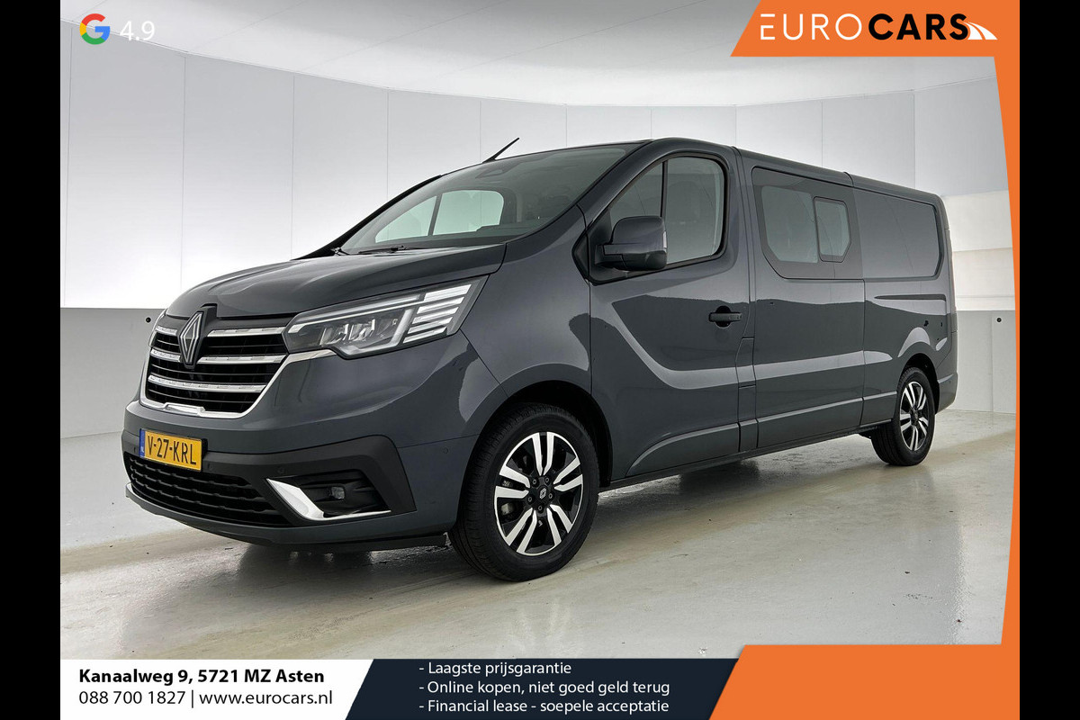Renault Trafic 2.0 Blue dC1 150PK L2H1 Dubbele Cabine Automaat Navigatie Airco Lichtmetalen velgen Betimmering Trekhaak Camera Parkeer sensoren Dab
