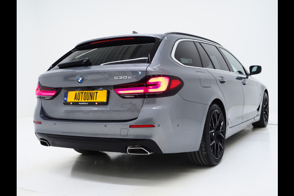 BMW 5 Serie Touring 530e | Leder | Trekhaak | 360 | Adaptive Cruise | Dodehoek | Stoelverwarming | Carplay