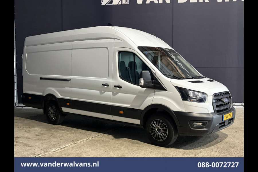 Ford Transit 2.0 TDCI 131pk L4H3 Euro6 Airco | Camera | Cruisecontrol | Verwarmde voorruit Parkeersensoren, Bijrijdersbank