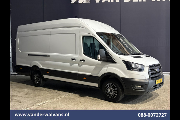 Ford Transit 2.0 TDCI 131pk L4H3 Euro6 Airco | Camera | Cruisecontrol | Verwarmde voorruit Parkeersensoren, Bijrijdersbank