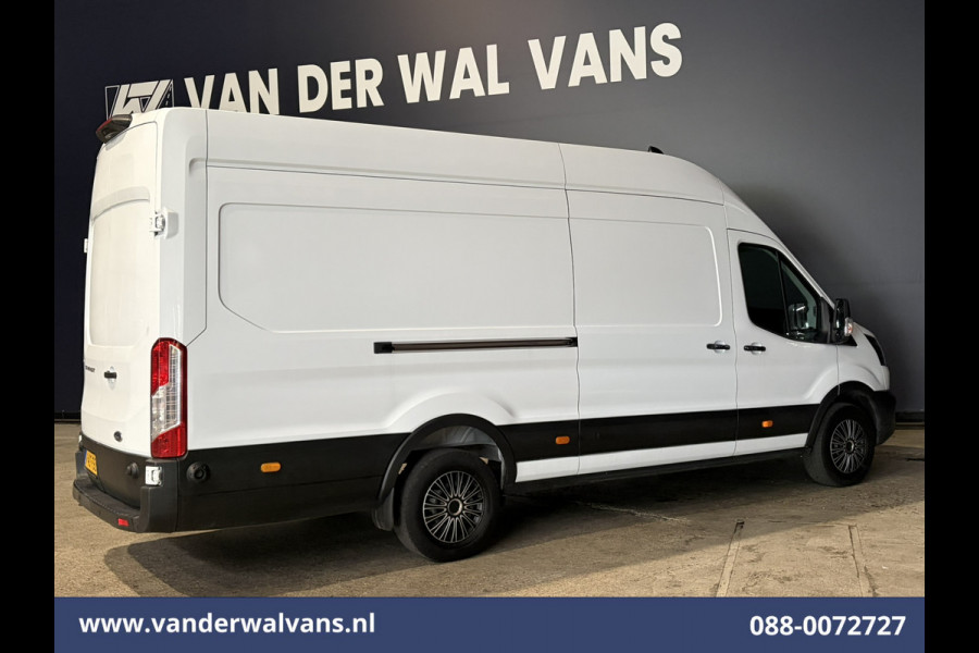 Ford Transit 2.0 TDCI 131pk L4H3 Euro6 Airco | Camera | Cruisecontrol | Verwarmde voorruit Parkeersensoren, Bijrijdersbank