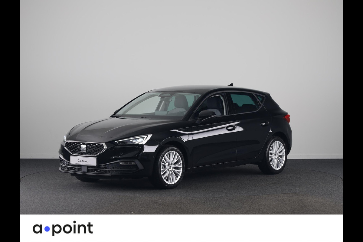 Seat Leon 1.5 TSI e-Hybrid Style Business Intense | Midnight Black Metallic | Technology pack | Verwarm. Stuur + Stoelen | Matrix LED Koplampen | Keyless Entry | Draadloze Carplay