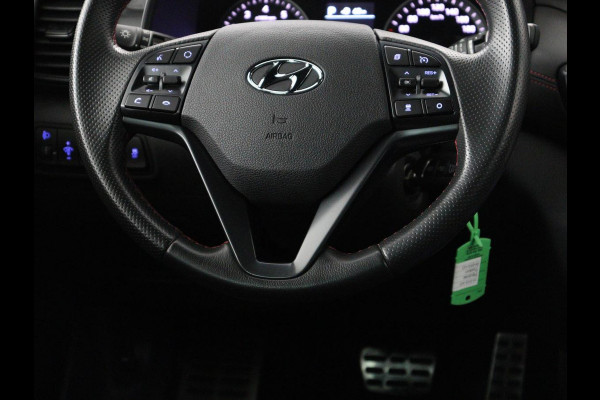Hyundai Tucson 1.6 T-GDI Comfort N-Line | Trekhaak | 360 camera | Adaptive cruise | Carplay | Leder/alcantara | Stoelverwarming | Climate control | Full LED | Park assist |