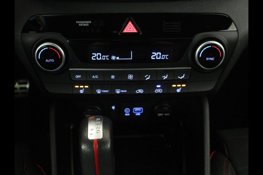 Hyundai Tucson 1.6 T-GDI Comfort N-Line | Trekhaak | 360 camera | Adaptive cruise | Carplay | Leder/alcantara | Stoelverwarming | Climate control | Full LED | Park assist |