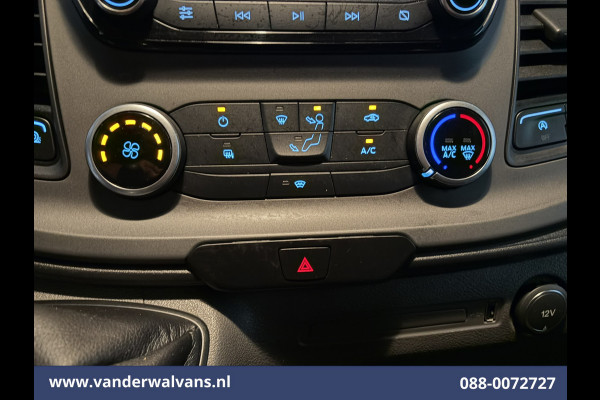 Ford Transit Custom 2.0 TDCI L2H1 Euro6 Airco | Camera | Omvormer | Apple Carplay | LED | Cruisecontrol | 2800kg Trekhaak Android Auto, Verwarmde voorruit, Parkeersensoren, Bijrijdersbank
