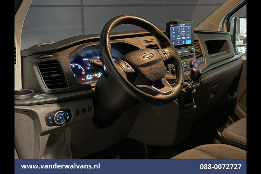 Ford Transit Custom 2.0 TDCI L2H1 Euro6 Airco | Camera | Omvormer | Apple Carplay | LED | Cruisecontrol | 2800kg Trekhaak Android Auto, Verwarmde voorruit, Parkeersensoren, Bijrijdersbank