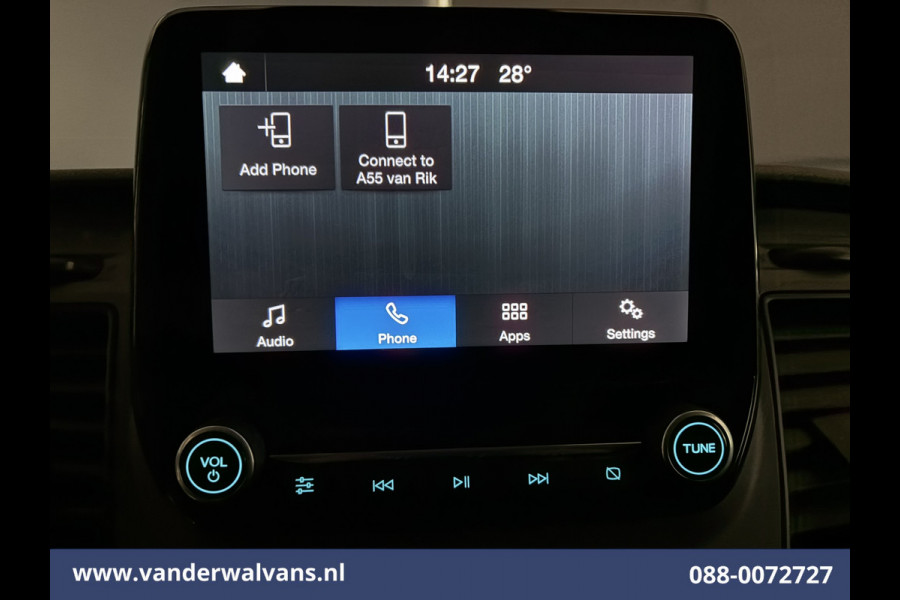 Ford Transit Custom 2.0 TDCI L2H1 Euro6 Airco | Camera | Omvormer | Apple Carplay | LED | Cruisecontrol | 2800kg Trekhaak Android Auto, Verwarmde voorruit, Parkeersensoren, Bijrijdersbank