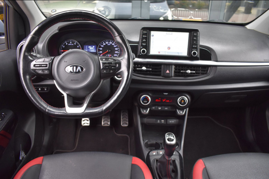 Kia Picanto 1.0 T-GDI GT-Line | CAMERA | LEDER | APPLE CARPLAY | ANDROID AUTO | STOELVERWARMING | CRUISE CONTROLE | NAP