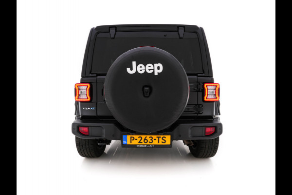 Jeep Wrangler Unlimited 4xe 380 Sahara (Plug-in) (INCL.BTW) *LEATHER | FULL-LED | ADAPTIVE-CRUISE | BLINDSPOT | CAMERA | KEYLESS | HEATED-COMFORTSEATS | DAB+ | PRIVACY-GLASS | ECC | PDC | 20''ALU*