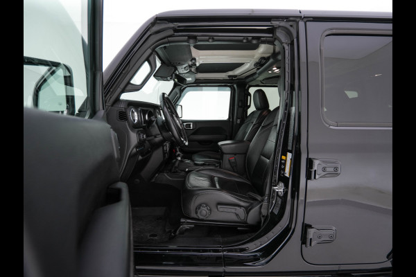 Jeep Wrangler Unlimited 4xe 380 Sahara (Plug-in) (INCL.BTW) *LEATHER | FULL-LED | ADAPTIVE-CRUISE | BLINDSPOT | CAMERA | KEYLESS | HEATED-COMFORTSEATS | DAB+ | PRIVACY-GLASS | ECC | PDC | 20''ALU*