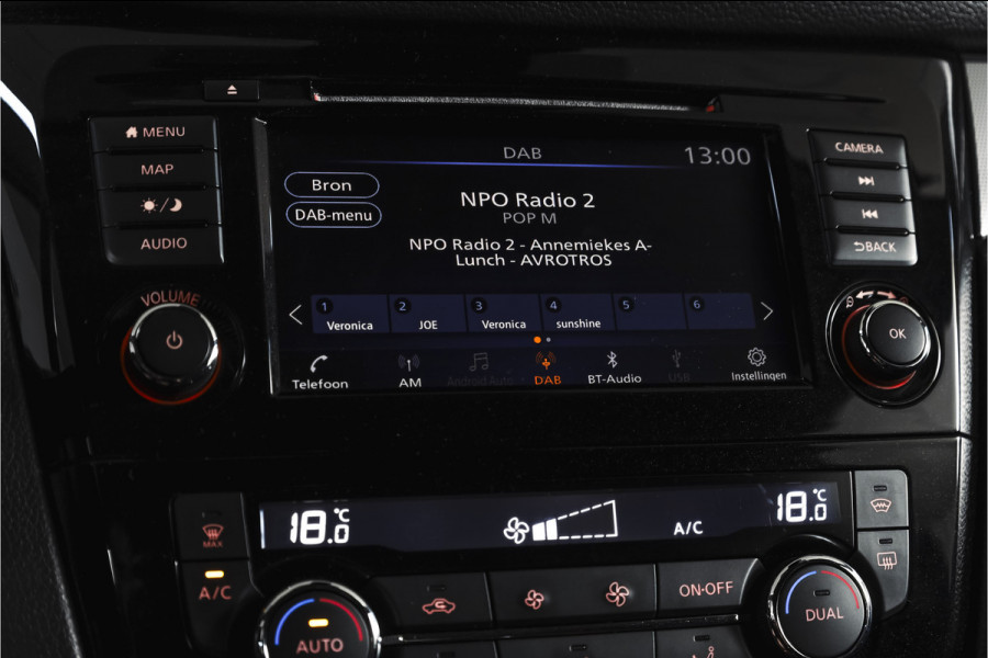 Nissan QASHQAI 1.3 DIG-T 140 PK N-Connecta | Pano | Afn. Trekhaak | Cruise | Stoel-+Voorruitverw. | PDC | 360 Camera | NAV + App. Connect | ECC | LM 18" |