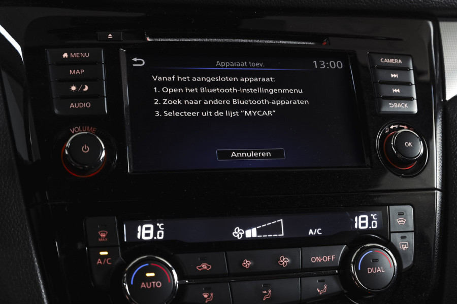 Nissan QASHQAI 1.3 DIG-T 140 PK N-Connecta | Pano | Afn. Trekhaak | Cruise | Stoel-+Voorruitverw. | PDC | 360 Camera | NAV + App. Connect | ECC | LM 18" |