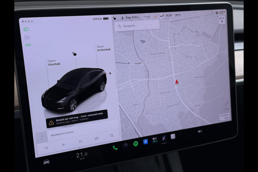 Tesla Model Y Long Range AWD 75 kWh SOH 95% | UNIEKE KM-STAND 37.000 KM | HW3/FSD3 | TESLA FABRIEKSGARANTIE T/M 04-2028 OF 80.000 KM | GARANTIE OP HOOGVOLTACCU & AANDRIJFLIJN T/M 04-2032 OF 192.000 KM |
