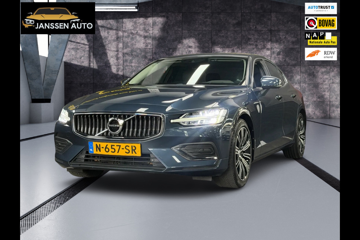 Volvo S60 2.0 B4 Mild Hybrid Inscription | Memory | Camera | Leder | Stoelverwarming | Trekhaak | NAP | NL Auto | BTW