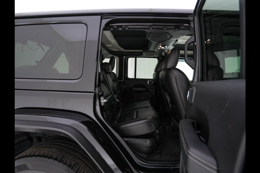 Jeep Wrangler Unlimited 4xe 380 Sahara (Plug-in) (INCL.BTW) *LEATHER | FULL-LED | ADAPTIVE-CRUISE | BLINDSPOT | CAMERA | KEYLESS | HEATED-COMFORTSEATS | DAB+ | PRIVACY-GLASS | ECC | PDC | 20''ALU*