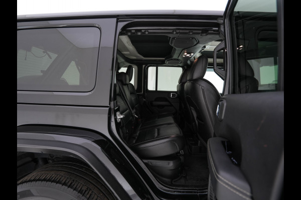 Jeep Wrangler Unlimited 4xe 380 Sahara (Plug-in) (INCL.BTW) *LEATHER | FULL-LED | ADAPTIVE-CRUISE | BLINDSPOT | CAMERA | KEYLESS | HEATED-COMFORTSEATS | DAB+ | PRIVACY-GLASS | ECC | PDC | 20''ALU*