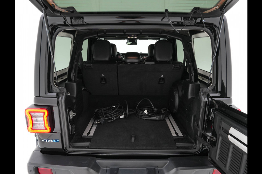 Jeep Wrangler Unlimited 4xe 380 Sahara (Plug-in) (INCL.BTW) *LEATHER | FULL-LED | ADAPTIVE-CRUISE | BLINDSPOT | CAMERA | KEYLESS | HEATED-COMFORTSEATS | DAB+ | PRIVACY-GLASS | ECC | PDC | 20''ALU*
