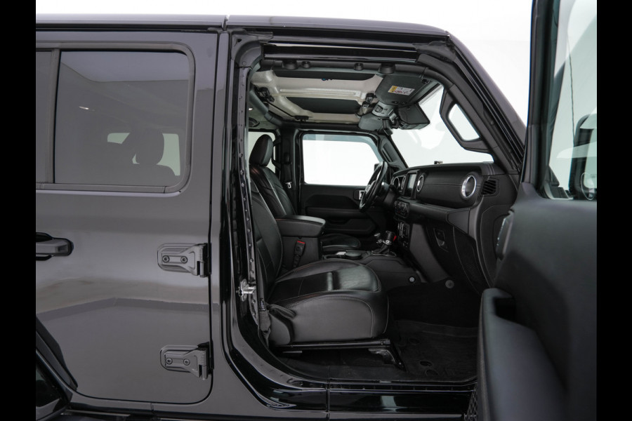 Jeep Wrangler Unlimited 4xe 380 Sahara (Plug-in) (INCL.BTW) *LEATHER | FULL-LED | ADAPTIVE-CRUISE | BLINDSPOT | CAMERA | KEYLESS | HEATED-COMFORTSEATS | DAB+ | PRIVACY-GLASS | ECC | PDC | 20''ALU*