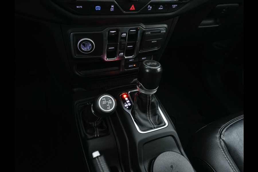Jeep Wrangler Unlimited 4xe 380 Sahara (Plug-in) (INCL.BTW) *LEATHER | FULL-LED | ADAPTIVE-CRUISE | BLINDSPOT | CAMERA | KEYLESS | HEATED-COMFORTSEATS | DAB+ | PRIVACY-GLASS | ECC | PDC | 20''ALU*