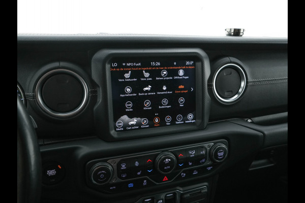 Jeep Wrangler Unlimited 4xe 380 Sahara (Plug-in) (INCL.BTW) *LEATHER | FULL-LED | ADAPTIVE-CRUISE | BLINDSPOT | CAMERA | KEYLESS | HEATED-COMFORTSEATS | DAB+ | PRIVACY-GLASS | ECC | PDC | 20''ALU*