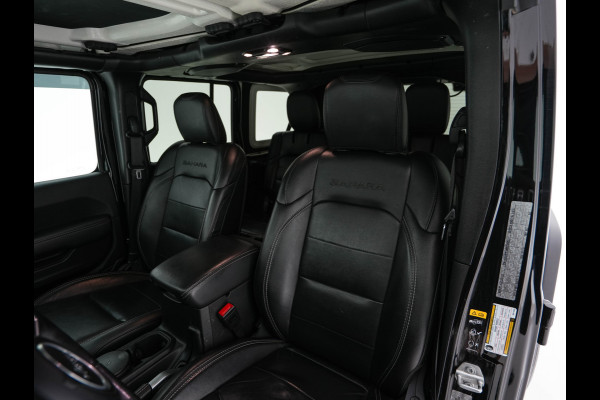 Jeep Wrangler Unlimited 4xe 380 Sahara (Plug-in) (INCL.BTW) *LEATHER | FULL-LED | ADAPTIVE-CRUISE | BLINDSPOT | CAMERA | KEYLESS | HEATED-COMFORTSEATS | DAB+ | PRIVACY-GLASS | ECC | PDC | 20''ALU*