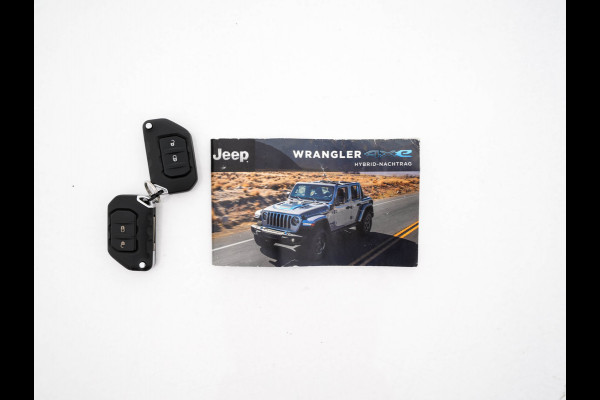 Jeep Wrangler Unlimited 4xe 380 Sahara (Plug-in) (INCL.BTW) *LEATHER | FULL-LED | ADAPTIVE-CRUISE | BLINDSPOT | CAMERA | KEYLESS | HEATED-COMFORTSEATS | DAB+ | PRIVACY-GLASS | ECC | PDC | 20''ALU*