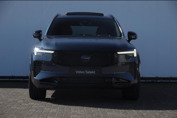 Volvo XC90 T8 455PK Automaat AWD Ultra Black Edition / Stoelmassage - en ventilatie Luchtvering / Trekhaak / Panoramadak / Google services / Elektrisch bedienbare voorstoelen met geheugen / Stoelverwarming voor en achter