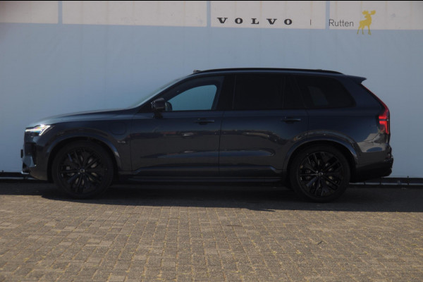 Volvo XC90 T8 455PK Automaat AWD Ultra Black Edition / Stoelmassage - en ventilatie Luchtvering / Trekhaak / Panoramadak / Google services / Elektrisch bedienbare voorstoelen met geheugen / Stoelverwarming voor en achter