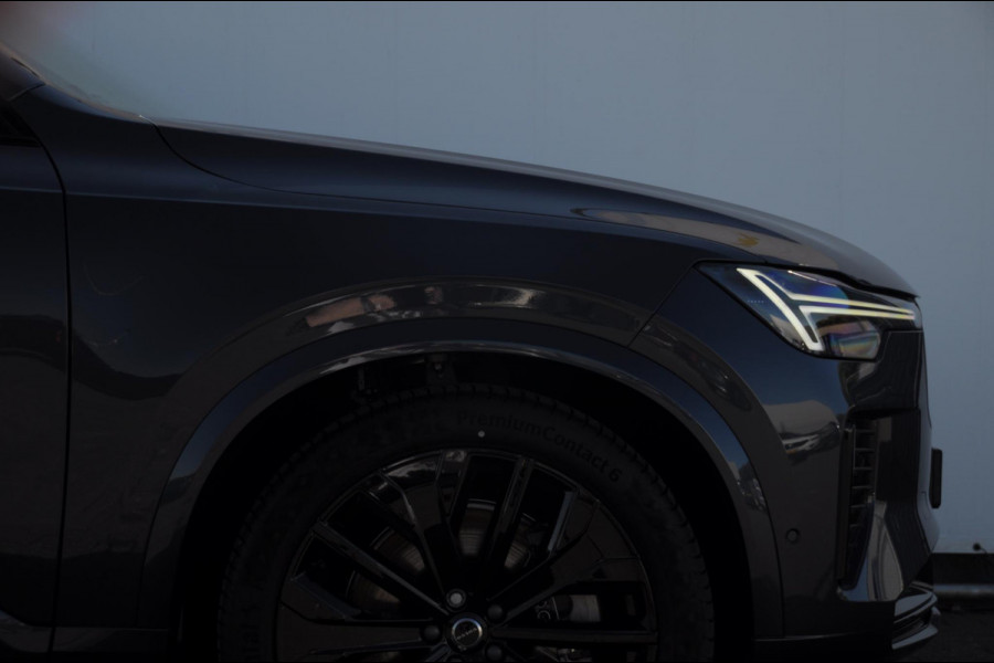 Volvo XC90 T8 455PK Automaat AWD Ultra Black Edition / Stoelmassage - en ventilatie Luchtvering / Trekhaak / Panoramadak / Google services / Elektrisch bedienbare voorstoelen met geheugen / Stoelverwarming voor en achter