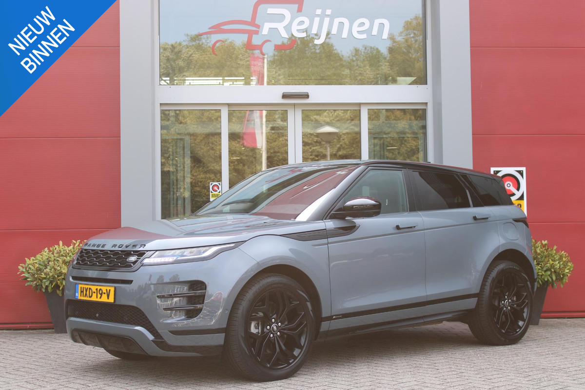 Land Rover Range Rover Evoque 1.5 P300e AWD 309PK R-DYNAMIC SE | PANORAMADAK | ELEKTRISCH VERSTELBARE VOORSTOELEN  LEDEREN BEKLEDING | 20" LICHTMETALEN VELGEN | KEYLESS ENTRY / START | EXTRA GETINTE ACHTERRUITEN | FULL LED KOPLAMPEN | LED ACHTERLICHTEN | ADAPTIVE CRUISE CONTROL | APPLE CARPLAY | ACHTERKLEP ELEKTRISCH BEDIENBAAR |