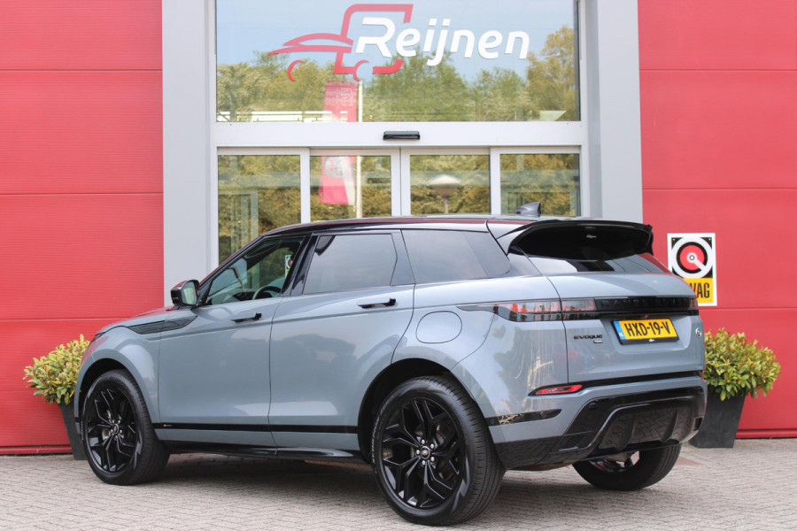 Land Rover Range Rover Evoque 1.5 P300e AWD 309PK R-DYNAMIC SE | PANORAMADAK | ELEKTRISCH VERSTELBARE VOORSTOELEN  LEDEREN BEKLEDING | 20" LICHTMETALEN VELGEN | KEYLESS ENTRY / START | EXTRA GETINTE ACHTERRUITEN | FULL LED KOPLAMPEN | LED ACHTERLICHTEN | ADAPTIVE CRUISE CONTROL | APPLE CARPLAY | ACHTERKLEP ELEKTRISCH BEDIENBAAR |