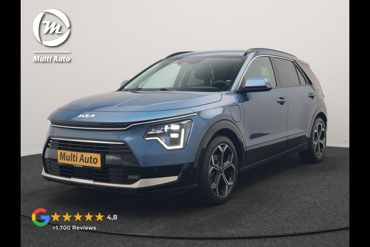 Kia Niro 1.6 GDi ExecutiveLine PHEV 182pk Dealer O.H. | Adaptive Cruise | Head Up | Camera | Harman / Kardon | Lederen Sportstoelen Memory & Ventilatie | Keyless | Blis | Stoelen & Stuur Verwarmd | Sfeerverlichting | Apple Carplay | Plug In Hybrid |