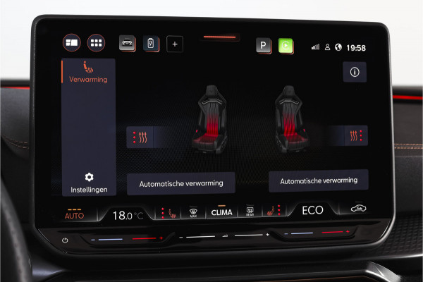 CUPRA Formentor 1.5 TSI e-Hybrid 204 PK Business | S/K-Panodak | Matrix Led | Elek Trekhaak | Dig. Cockpit | Adapt. Cruise | Stoel-+Stuurverw. | PDC | Camera | App. Connect | ECC | Elek. Klep | LM 19" | 8592