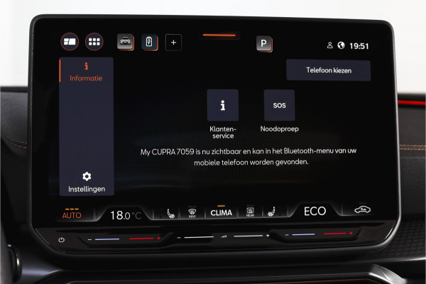 CUPRA Formentor 1.5 TSI e-Hybrid 204 PK Business | S/K-Panodak | Matrix Led | Elek Trekhaak | Dig. Cockpit | Adapt. Cruise | Stoel-+Stuurverw. | PDC | Camera | App. Connect | ECC | Elek. Klep | LM 19" | 7059