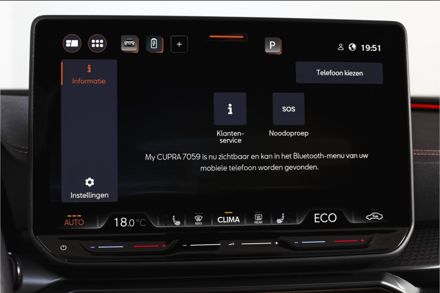 CUPRA Formentor 1.5 TSI e-Hybrid 204 PK Business | S/K-Panodak | Matrix Led | Elek Trekhaak | Dig. Cockpit | Adapt. Cruise | Stoel-+Stuurverw. | PDC | Camera | App. Connect | ECC | Elek. Klep | LM 19" | 8994