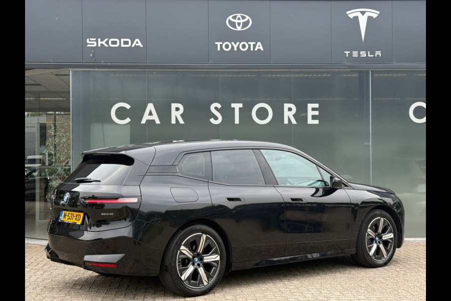 BMW iX XDrive40 High Executive 77 kWh 96% soh PANO|B&W|Trekhaak