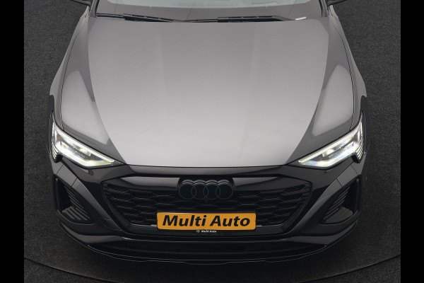 Audi Q8 e-tron 55 Quattro S Line 114 kWh 408pk Dealer O.H. | Trekhaak Afn. | Panodak | Luchtvering | Head Up | Adaptive Cruise | Bang & Olufsen | 360 Camera | Matrix LED | Alcantara Sportstoelen Verwarmd | Sfeerverlichting | Keyless | Blis | 21"L.M |