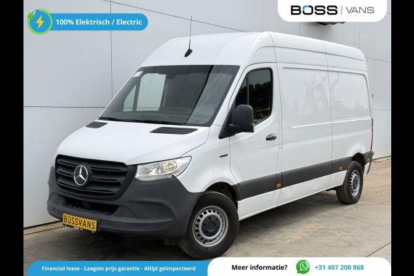 Mercedes-Benz eSprinter 312 55 kWh L2H2 Elektrisch 145km WLTP 80kw Snelladen Climate Control