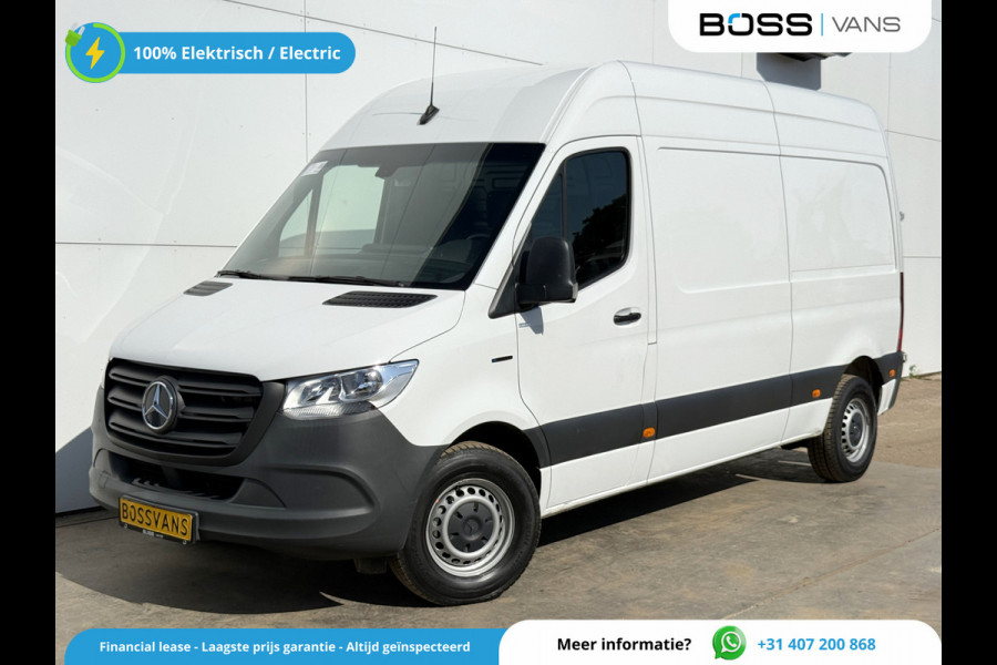 Mercedes-Benz eSprinter 312 55 kWh L2H2 Elektrisch 145km WLTP 92,5% (SOH) 80kw Snelladen Climate Control Camera