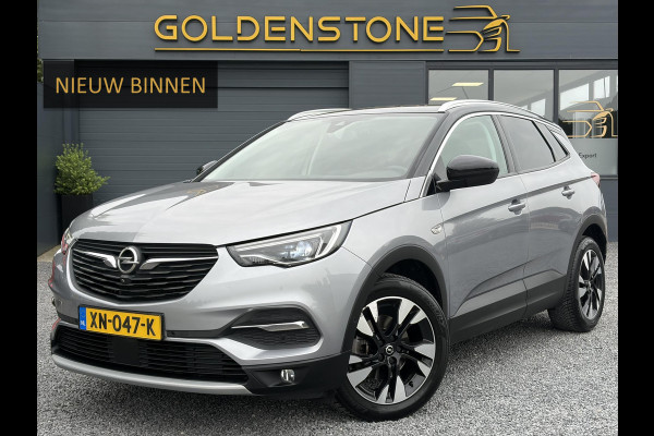 Opel Grandland X 1.2 Turbo Ultimate D-riem vv in 12-2024,1e Eigenaar,360°Camera,Trekhaak,131pk,6 Bak,Navi,Halfleder,Dodehoek,Rijstrooksensor,Keyless,Stoelverw,N.A.P,Apk tot 02-2027