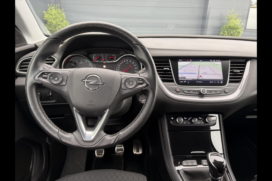 Opel Grandland X 1.2 Turbo Ultimate D-riem vv in 12-2024,1e Eigenaar,360°Camera,Trekhaak,131pk,6 Bak,Navi,Halfleder,Dodehoek,Rijstrooksensor,Keyless,Stoelverw,N.A.P,Apk tot 02-2027