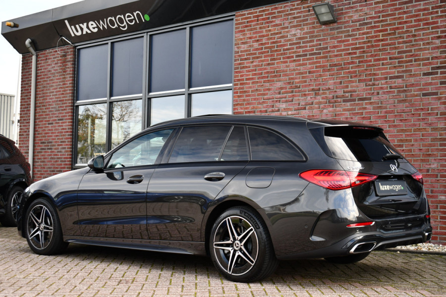 Mercedes-Benz C-Klasse Estate 300 e AMG Line Pano Trekhaak Night Stuurverw