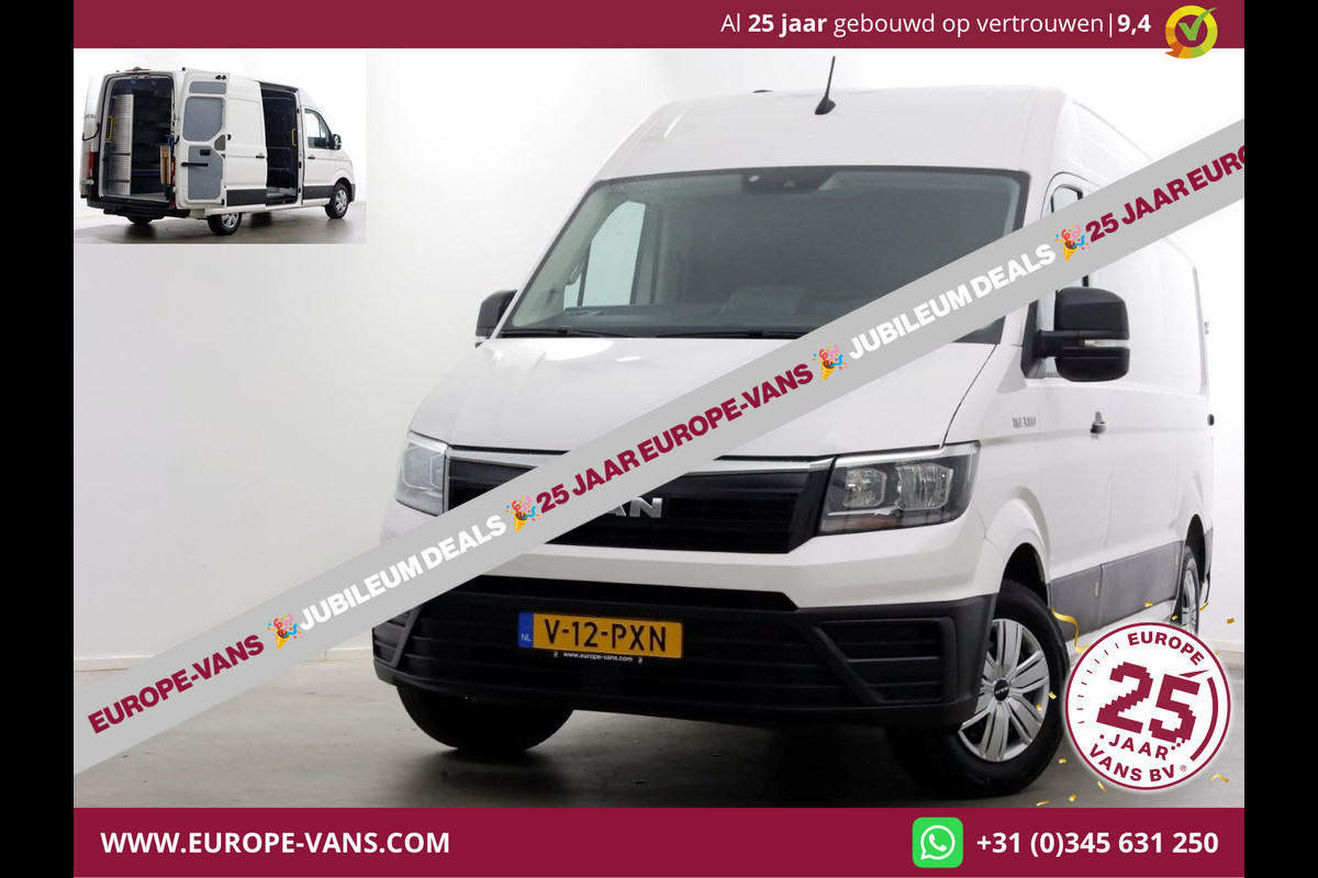MAN TGE 3.180 2.0 177pk L3H3 (L2H2) DSG-Automaat Servicewagen Inrichting/230V 09-2021