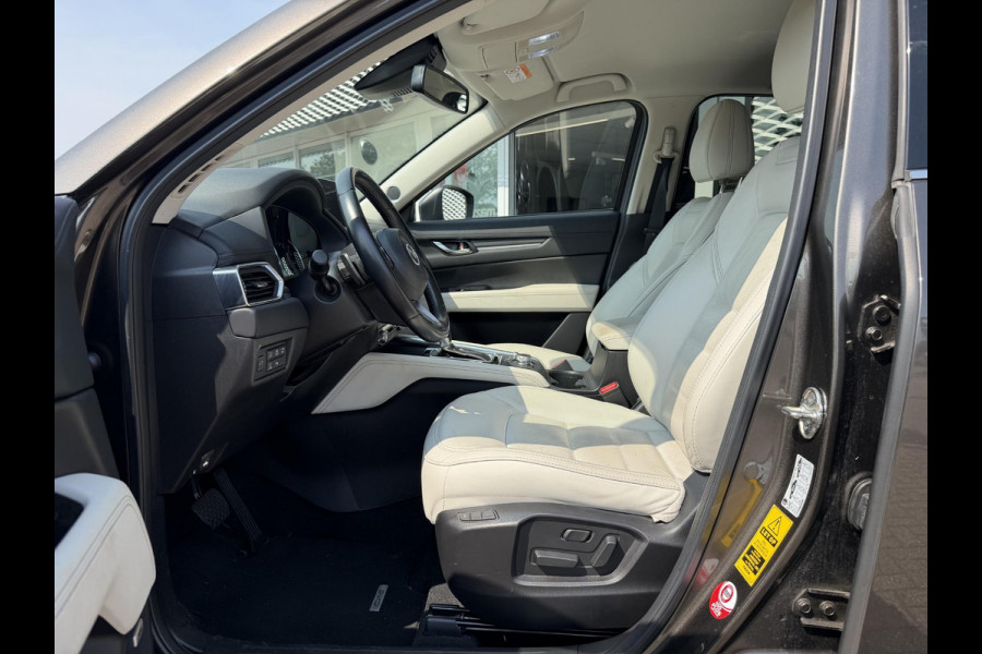 Mazda CX-5 2.0 SkyActiv-G 165 Luxury Automaat | NL AUTO | BOSE | WIT LEDER |