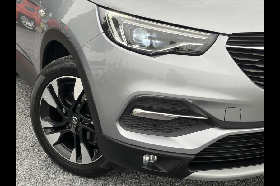 Opel Grandland X 1.2 Turbo Ultimate D-riem vv in 12-2024,1e Eigenaar,360°Camera,Trekhaak,131pk,6 Bak,Navi,Halfleder,Dodehoek,Rijstrooksensor,Keyless,Stoelverw,N.A.P,Apk tot 02-2027