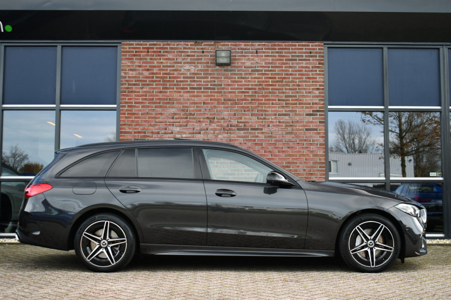 Mercedes-Benz C-Klasse Estate 300 e AMG Line Pano Trekhaak Night Stuurverw