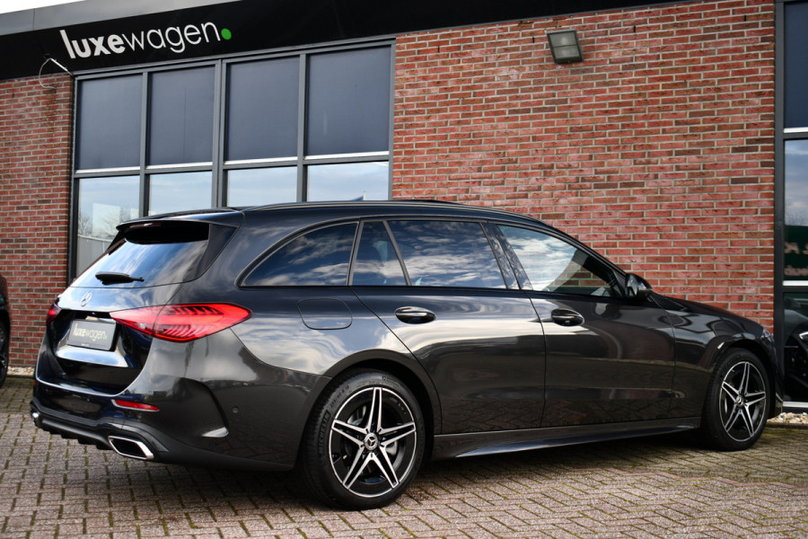 Mercedes-Benz C-Klasse Estate 300 e AMG Line Pano Trekhaak Night Stuurverw