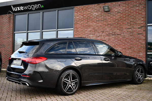 Mercedes-Benz C-Klasse Estate 300 e AMG Line Pano Trekhaak Night Stuurverw