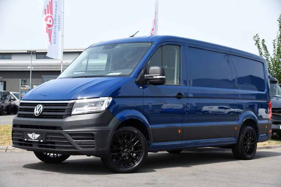 Volkswagen Crafter 35 2.0 TDI L3H2 PB Edition Cruise, Carplay, LED, Multimedia, Sensoren, Voorruit verwarming, 140pk, Automaat, Uniek!