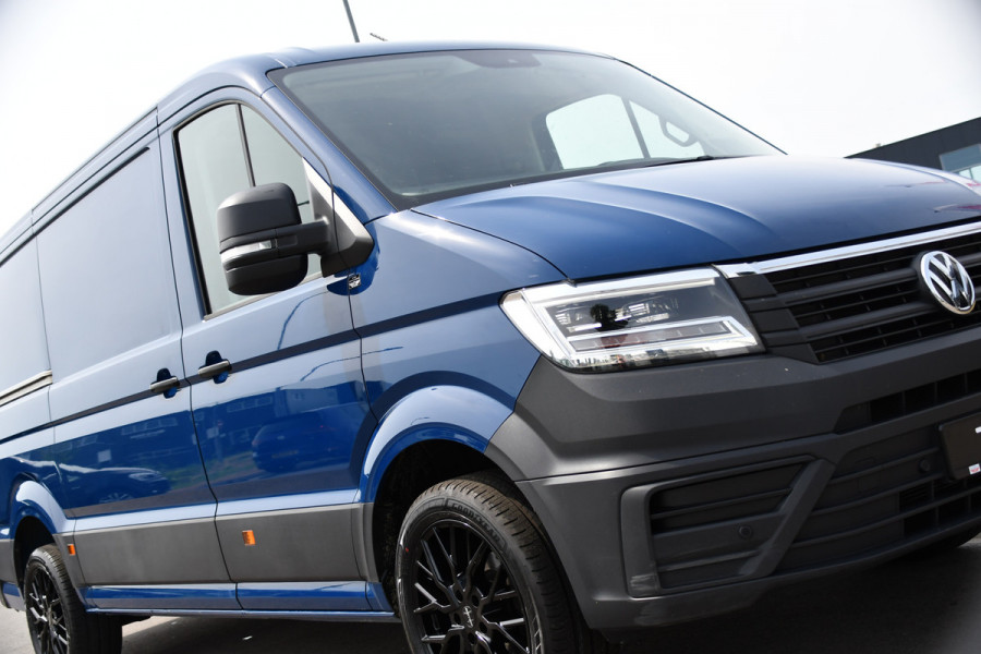 Volkswagen Crafter 35 2.0 TDI L3H2 PB Edition Cruise, Carplay, LED, Multimedia, Sensoren, Voorruit verwarming, 140pk, Automaat, Uniek!